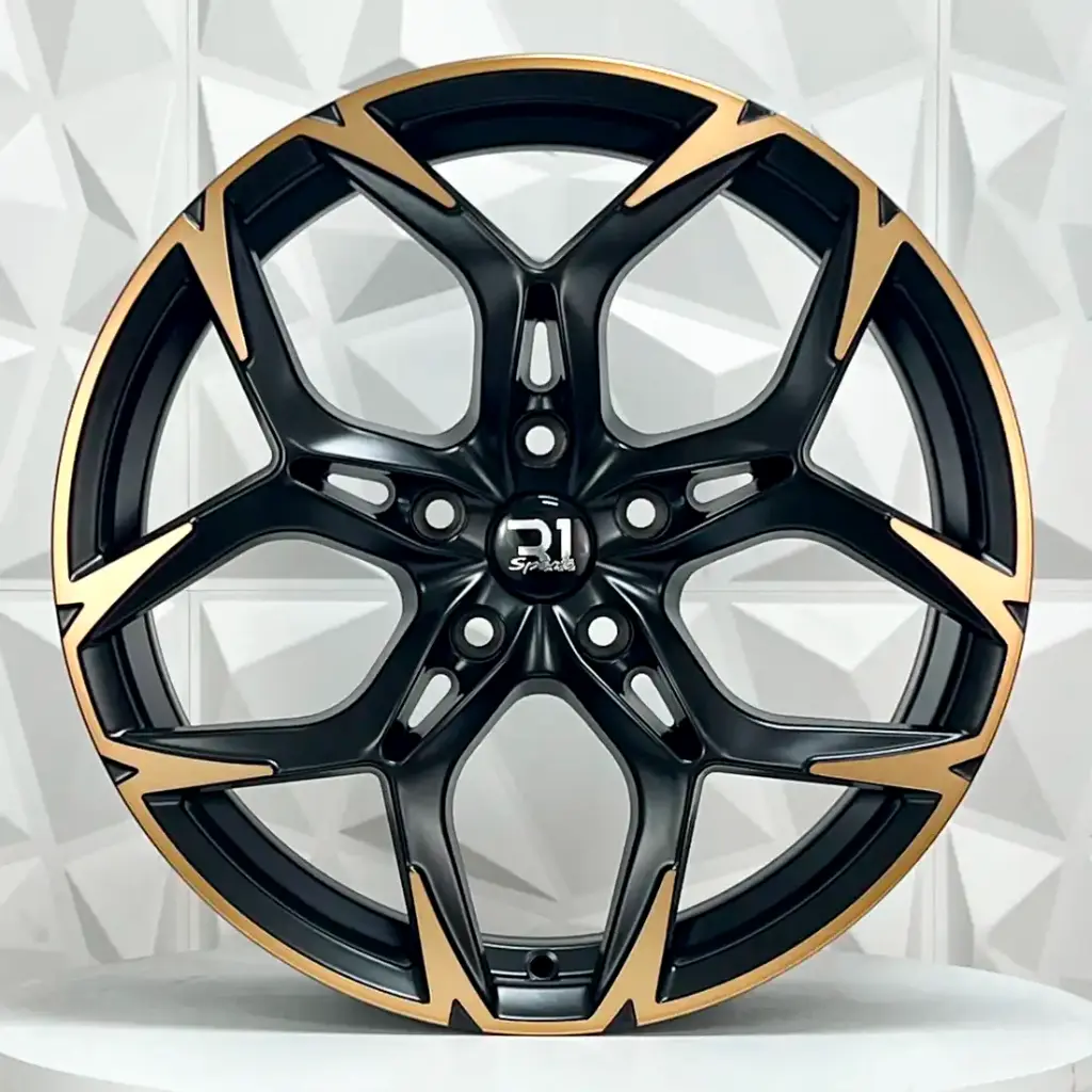 RIN 18X8 5-112 R1 SPORT CPR01 SATING BLACK MF+COPPER ET40 CB57.1