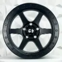 RIN 17X9 5-127 R1 SPORT LP126 FULL MATTE BLACK ET0 CB71.5