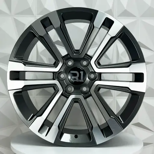 [200574] RIN 20X9 6-139.7 R1 SPORT FA668 GUNMETAL MACHINE FACE ET24 CB78.1