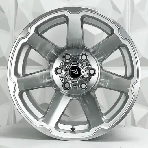 [154869] RIN 15X10 5-139.7 R1 SPORT QC1856 SILVER MACHINE FACE MACHINE LIP ET-44 CB110